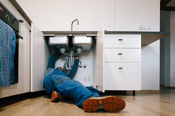 Professional Plumbing technician working in Pine Grove, PA